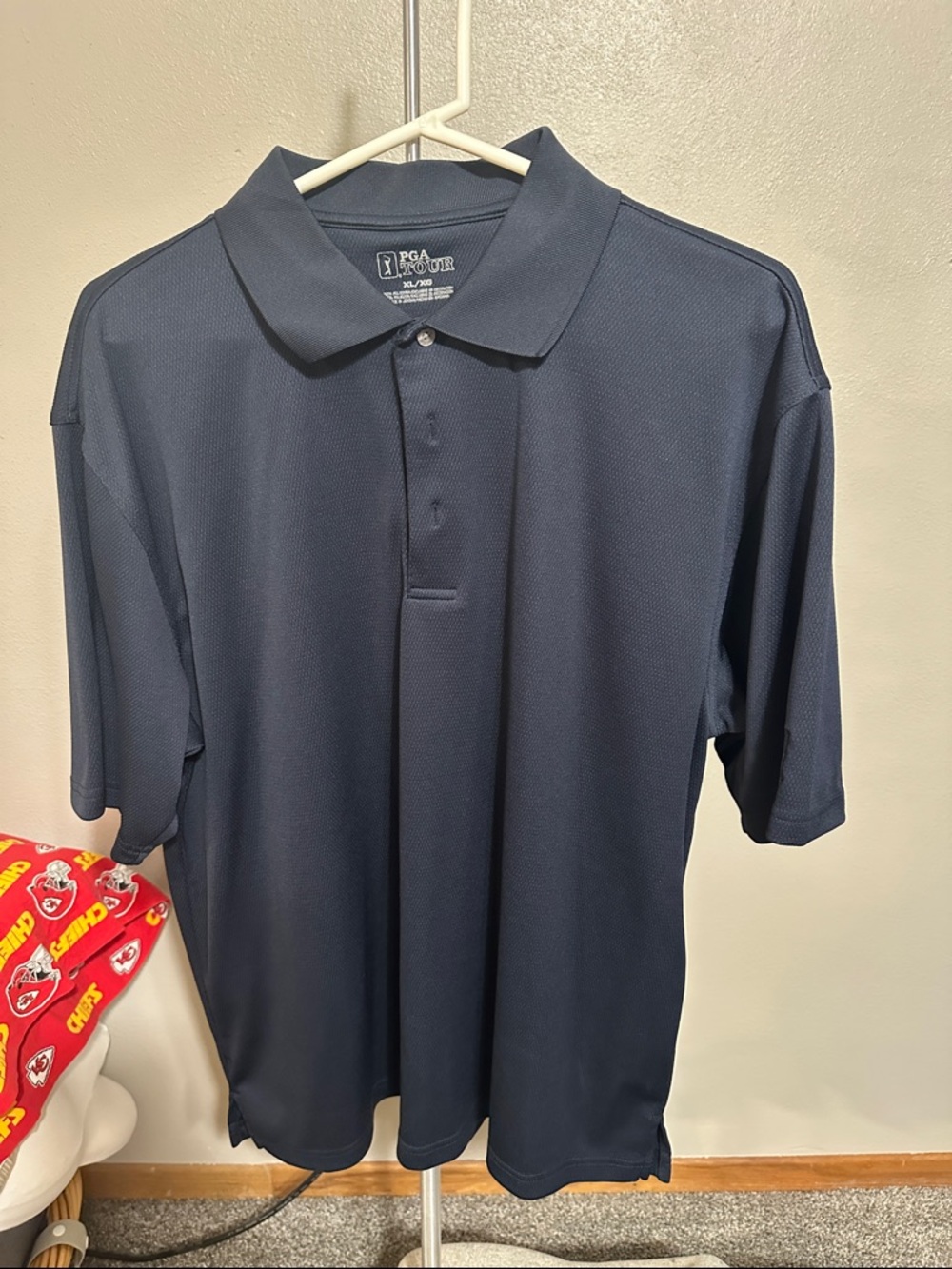 PGA Tour Navy Golf Polo Shirt